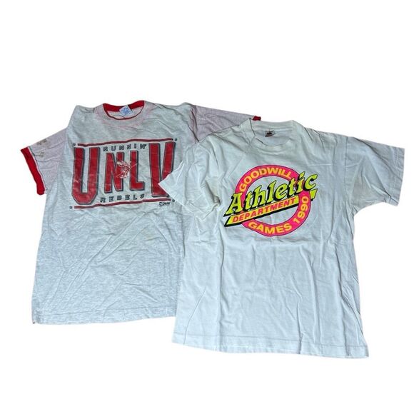 Vintage VTG 90s Graphic T Shirts Large - Picture 3 of 4